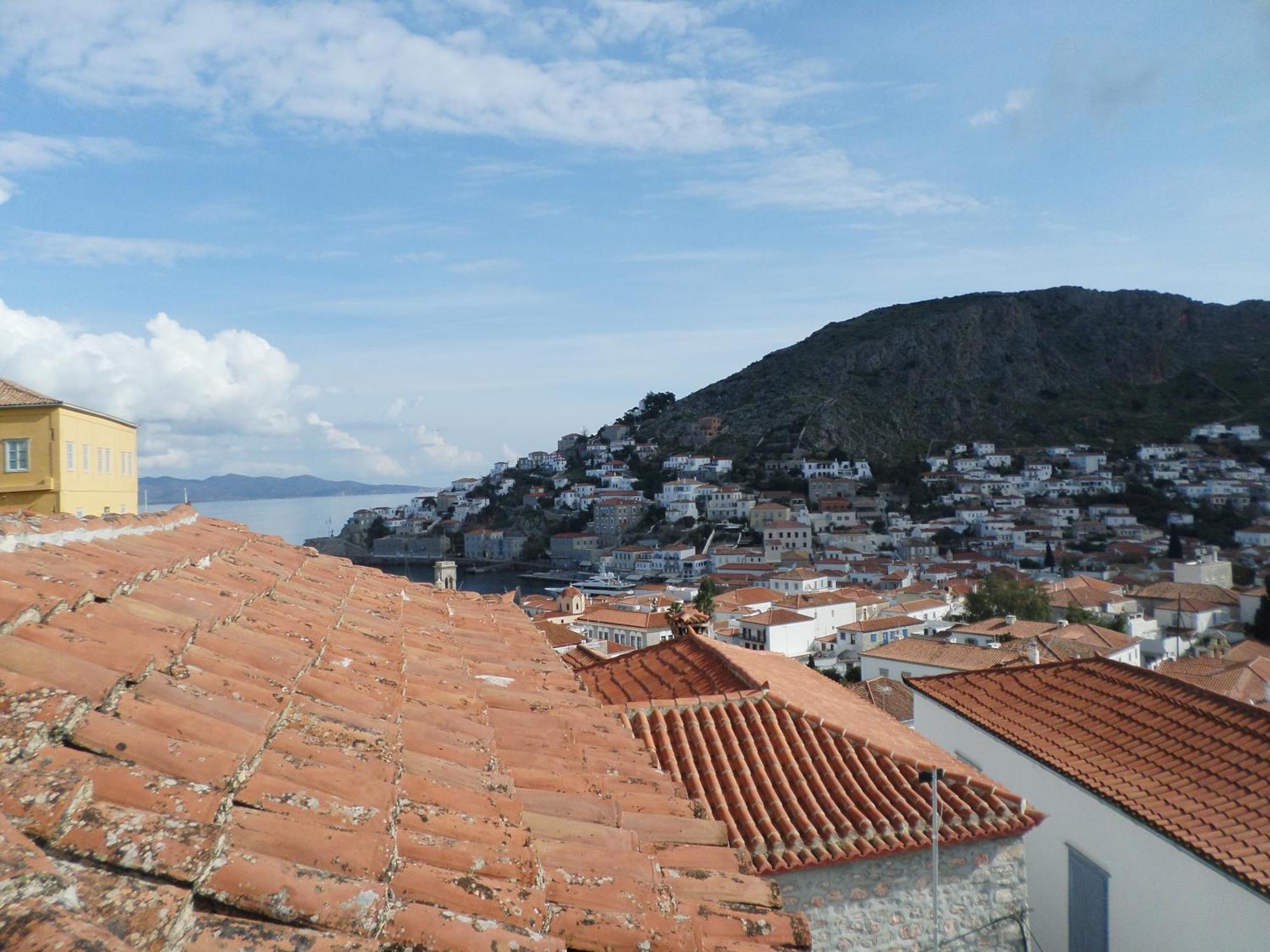 Vila In The Heart Of Hydra Exteriér fotografie